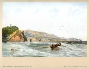 Carlo Bossoli. Phare du cap Ay-Todor - Carlo Bossoli